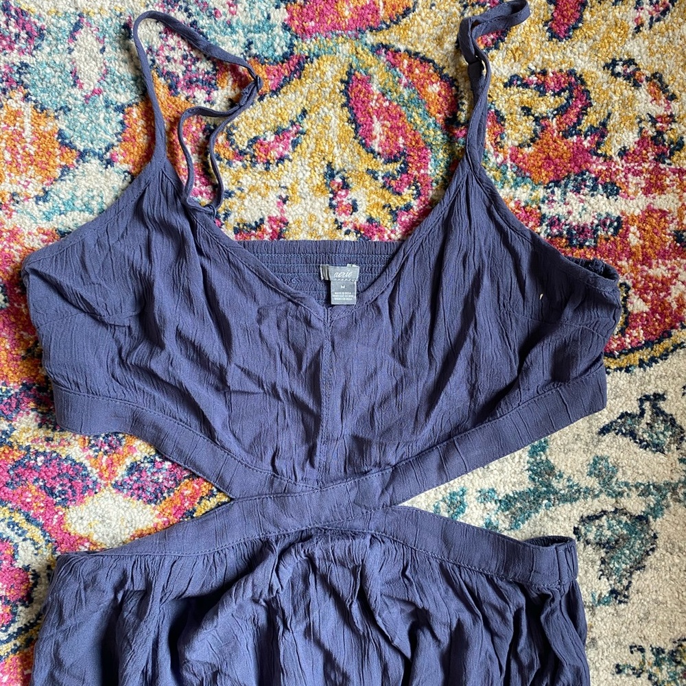 Aerie side cutout maxi dress